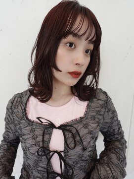 トリコ ショップアンドヘアサロン(tricot shop hair salon) ふんわりレイヤーカット/フェイスレイヤー@risako