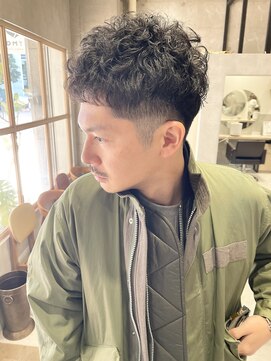 トマト(TOMTO) 【HOSSY】メンズパーマ_メンズショート