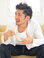 アトリエナガノ(atelier nagano)&nbsp;ツーブロック/メンズパーマ/ニュアンスパーマ/ブルージュ