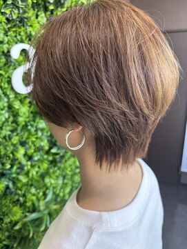 ヘアーアンドメイク ピース(HAIR&MAKE peace) ハンサムショートプリパーマ