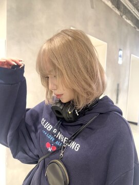 エイト ヘアサロン 渋谷本店(EIGHT) 透明感◎ホワイトベージュ♪