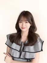 韓国スタイル/チュラルくびれへア_くびれ巻き_レイヤーカット