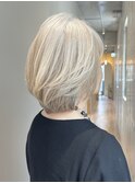 グレイヘアミディアム