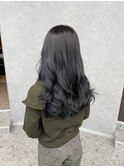【福岡美容室/小山田】ブリーチなしのコリアンブルーブラック
