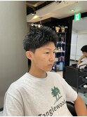 スパイキーショート　ザクザクショート　海老名メンズショート　