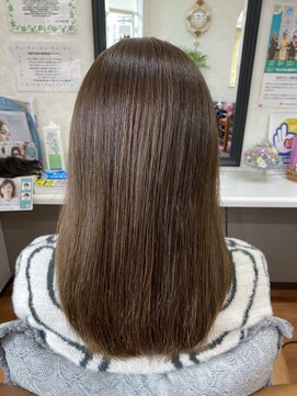 蘭美容室 セミロング