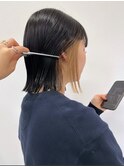 インナーカラー/ボブヘア