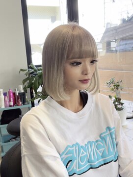 エスアンドケー 下通店(S&K) ボブ/ハイトーン/ブロンド