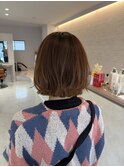 ミニボブ／ハイライト