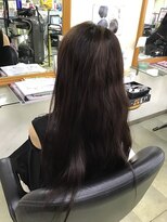 ヘアークリップバース ナチュラルスタイル。