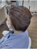 宇都宮ハンサムショートカットショートボブタッセルボブウルフ