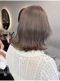 ハイトーンカラーブリーチカラーブロンドシルバー韓国レイヤー