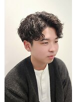 オールデイハローズ 京都駅前店(ALL DAY HELLO`S)&nbsp;【メンズ旬ヘア】波巻き×スペインカールで色気のある立体感を