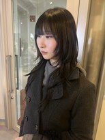 アム(amu)&nbsp;ロングウルフ/ハッシュカット/