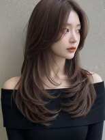 エイチ ウルフカット 大阪梅田(811)&nbsp;フェイスフレーミングルーツカラー天使の羽バングネオウルフボブ