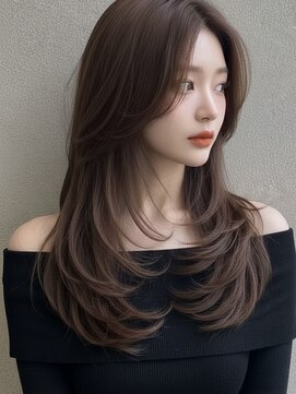 エイチ ウルフカット 大阪梅田(811) フェイスフレーミングルーツカラー天使の羽バングネオウルフボブ