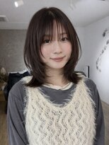 エトワ 中央店(etoi)&nbsp;大分ミディアムボブレイヤー軽め韓国レイヤーくびれスタイル