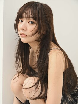 ラックスビー サファリ 阿倍野ルシアス店(LUXBE SAFARI)の写真/こだわりの顔周りカットでトレンドを抑えた小顔魅せヘア・レイヤースタイルも◎『なりたい』を叶えます☆