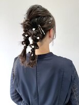 フォーク FOLK 【FOLK】結婚式参列スタイル☆似合わせツイン編みおろし♪
