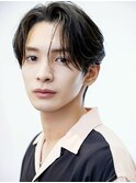 韓国マッシュカルマパーマ韓国風センターパートニュアンスパーマ