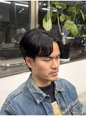 センターパート/ニュアンスパーマ
