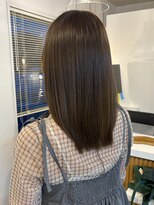 クララジャパン ナベシマ(CLALA JAPAN Nabeshima)&nbsp;グレージュ　艶髪　髪質改善　ブリーチ　ピンクベージュ　韓国風
