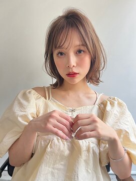 レニーバイエース(LANY by ACE) 【LANY 横浜】 レイヤーボブ×ブラウンベージュ