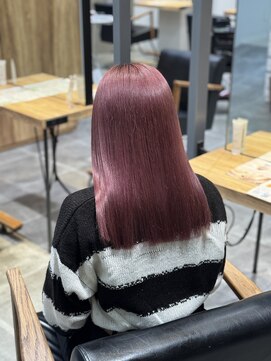 アヴァンス 泉大津店(AVANCE.) 髪質改善カラー  ラベンダーピンク