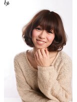 チェルト 桶川(Hair&make CERTO)&nbsp;つや感×やわらかカール　～愛されボブミディ～