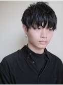 メンズポイントパーマ マッシュ 担当:藤原