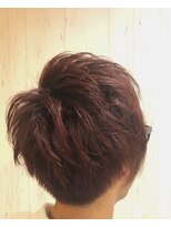 ククル ヘアー(cucule Hair)&nbsp;京都・西院cuculehair　ワインレッドカラー