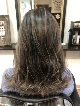 ジブドオブジェ(Jib d'obj) 『Beige x Highlights』Semi Long