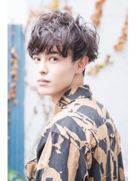 ケアリー 武蔵小杉(Carelly) AUSTIN メンズアップバング×束感マッシュ