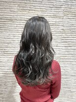 ビス リアン 川口店(Vis lien)&nbsp;シークレットハイライト/ブルージュ/くせ毛風パーマ/川口/小顔