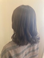 フロート 小阪店(float) ダークブラウン_イメチェン,イヤリングカラー,ラベンダ