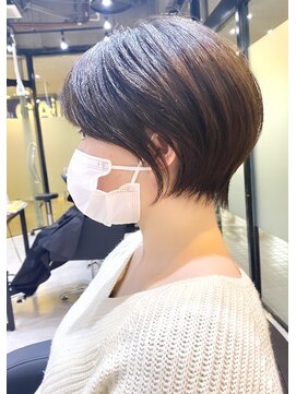 ヨファ ヘアー(YOFA hair) 似合わせカット　大人ショートボブ