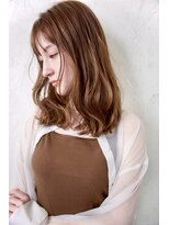 グランアージュ 船橋南口店(grandage)&nbsp;韓国風/ラグジュアリーミディ伸ばしかけヘア/ココアベージュ t66