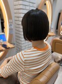 【ミニボブ】ショートボブ 切りっぱなしボブ 20代30代40代