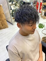 ヘアー ラボ エムツー(hair lab m2) スパイラルパーマ×フェード