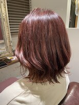 ムーン(moon)&nbsp;#チェリーブラウン #フェミニンロング #ダークアッシュ