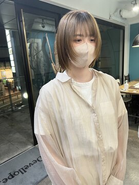 デヴェロペ(Devellope.) 【Devellope.】千葉担当　ボブ　酸性ストレート　酸性縮毛矯正