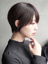 カライングドゥ(ing deux)&nbsp;ショートカット×ひし形ショートボブ×前髪あり20代30代40代 s03