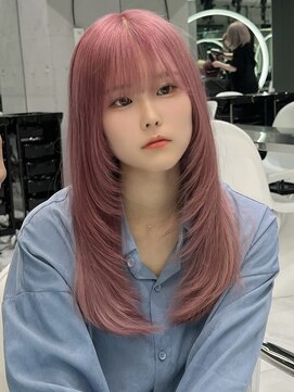 レディアル 渋谷(REDEAL) ワンホンヘア/韓国ヘア/前髪[レイヤーカット/渋谷]