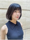 韓国内巻きボブ まとまるボブ