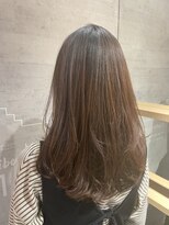 レザボアハイブ(reservoir Haibe) コテ巻き風レイヤースタイル