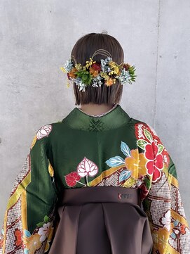 エディット トウキョウ(e.dit tokyo) 【MILK/MURIEL Misa】卒業式ヘア ボブアレンジ