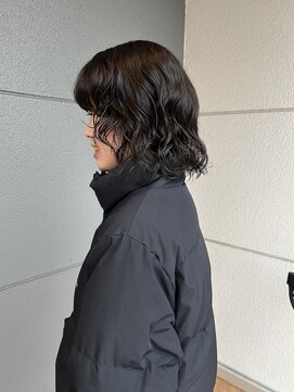ヘアーアイストゥーレ(HAIR ICI TRE) ボブレイヤーパーマ　担当東川内遥