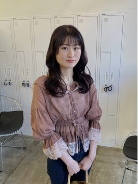 クリアーオブヘアー 池下店(clear OF HAIR) amber brown / long layer