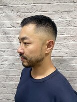 グレイスフル バーバープラチナム 六本木店(Graceful Barber platinum)&nbsp;メンズ/フェード/スキンフェード/短髪/黒髪/ソフトモヒカン