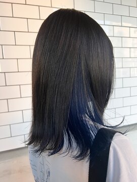 ヘア エピソード(Hair Episodes) インナーカラーブルー